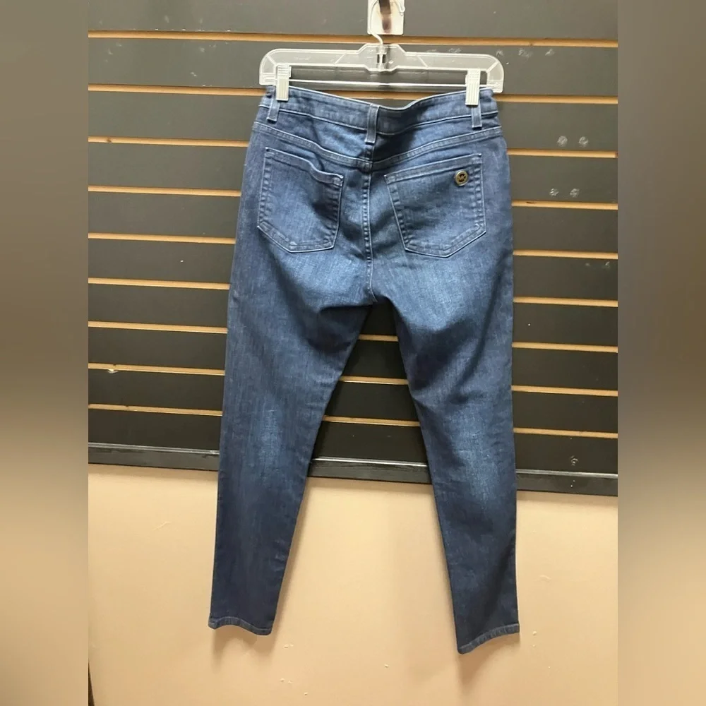 Michael Kors Skinny Jeans Blue Stretch Denim Mid Rise Size 4